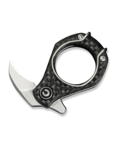 CIVIVI Pyrus Slip Joint Utility Knife Carbon Fiber Handle (0.65" 14C28N Blade)