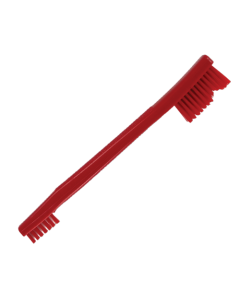 Double End Red Nylon Utility Brush