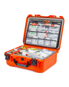 940 Nanuk Case 940 w/lid org. (EMS) - w/divider (EMS) - Orange
