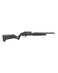 10/22 Carbon Fiber 22 LR Clear Satin Textured White Speckle Black Magpul MOE X-22