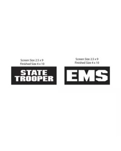 RESPONDER 2.0 PC Placards