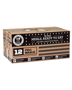 MRE BASIC - CASE OF 12 MEALS