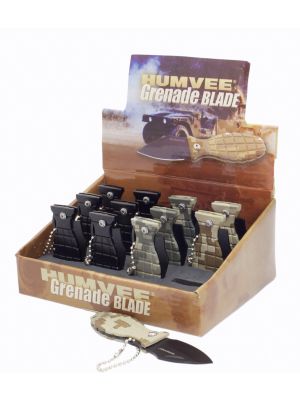 Humvee Grenade Knife Display Box