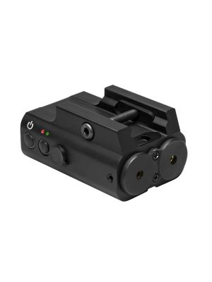 Green and Red Laser Box w/Rail Mount
