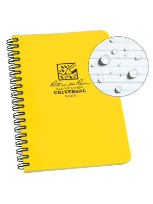 Polydura Side Spiral Universal Notebook - 4.625 x 7