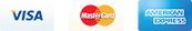 payment method: Visa, Mastercard, American Express
