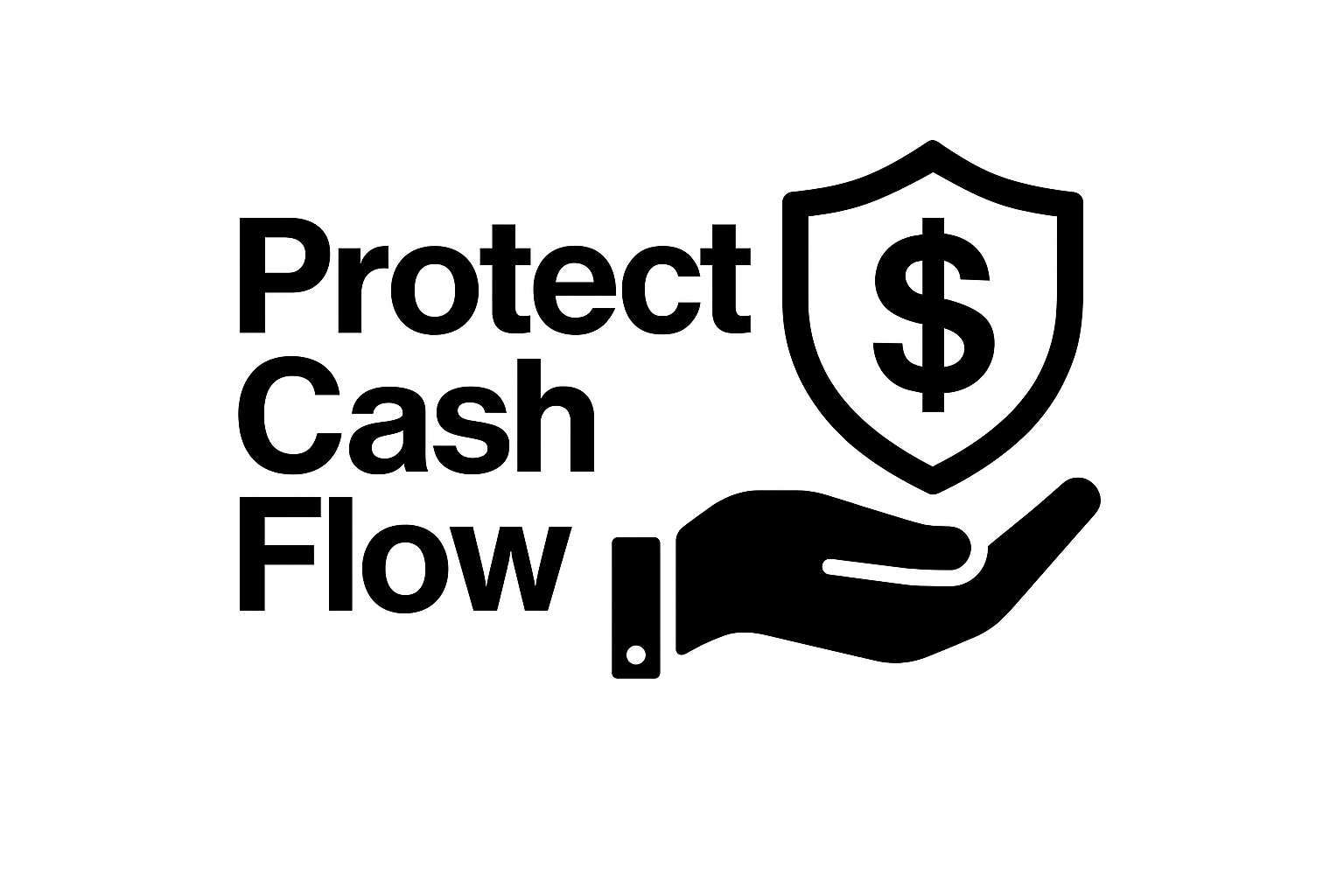 Protect cash flow icon