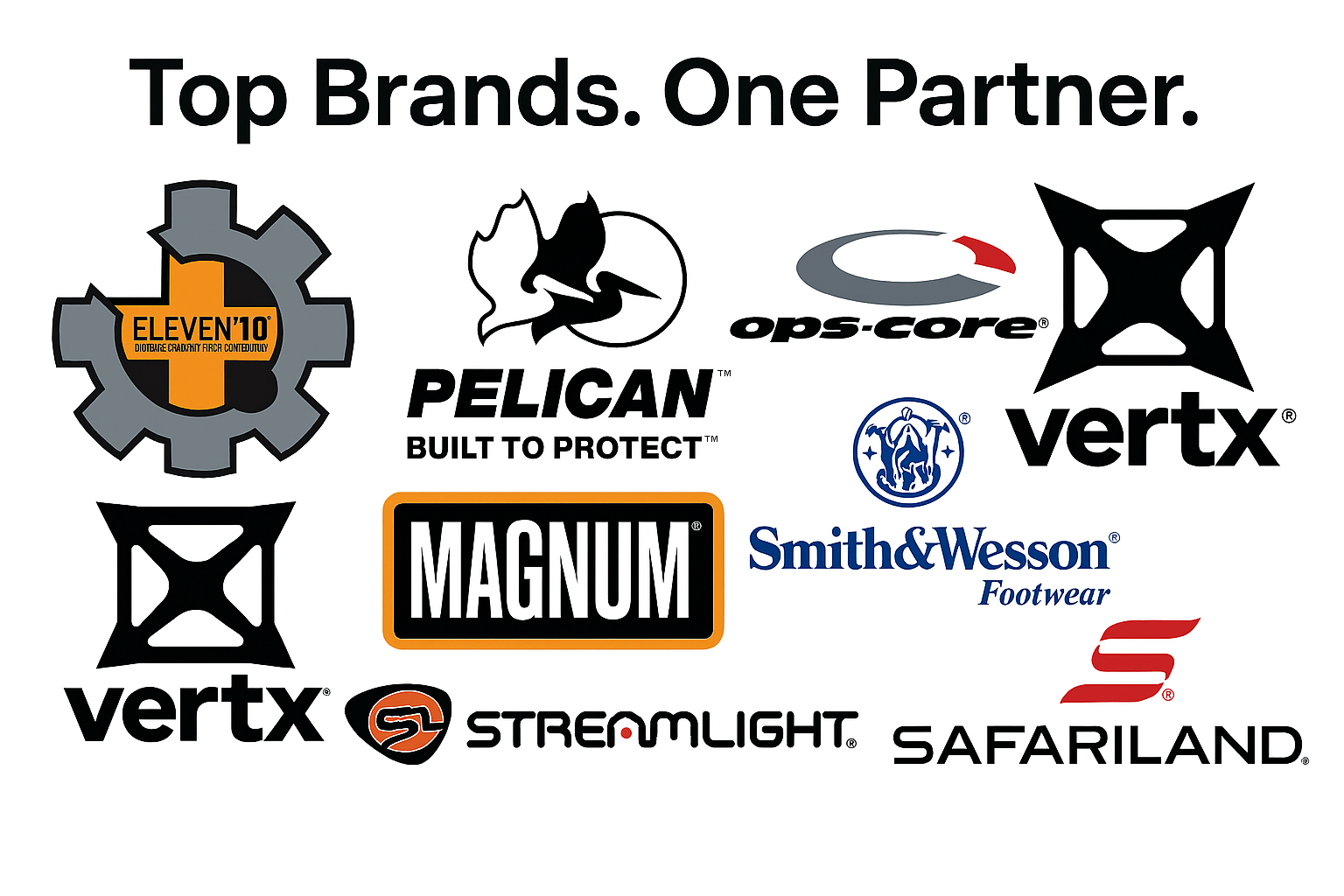 Top brands collage